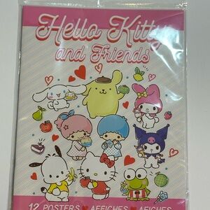 Hello Kitty and Friends Colorful Poster Collection - 12 pack